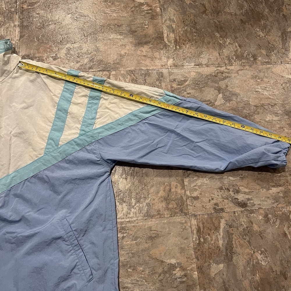 Norm Thompson | Vintage Color Block Wind Breaker-Work Out Jacket | Size M - Picture 8 of 9